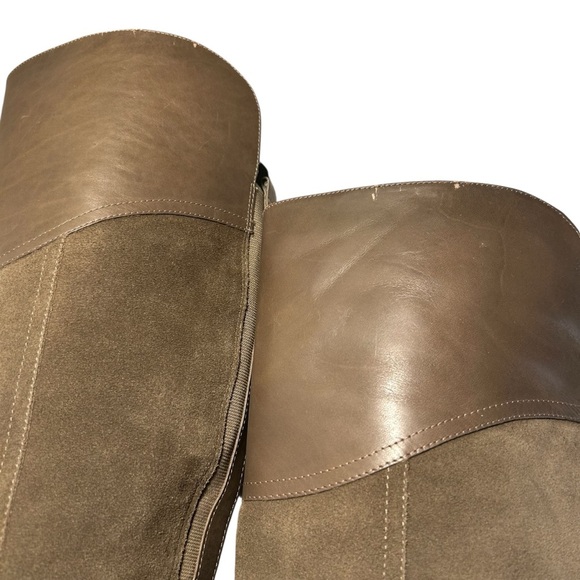 Marc Fisher Leather and Suede Tall Boots Womens 7M - Picture 10 of 16
